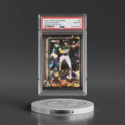 2025 Topps Chrome Sapphire #96 Jacob Wilson - Variation-Black (PSA 8 NM-MT)