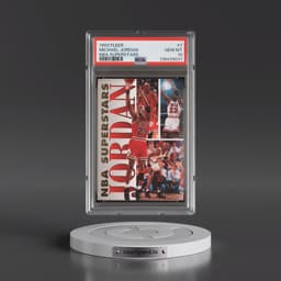 1993 Fleer NBA Superstars #7 Michael Jordan (PSA 10 GEM MINT)