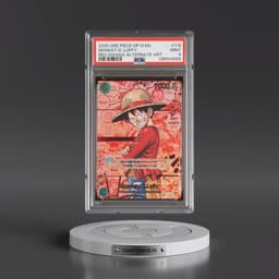 2025 One Piece OP13-Carrying on His Will #118 Monkey D. Luffy - Red Manga Alternate Art (PSA 9 MINT)