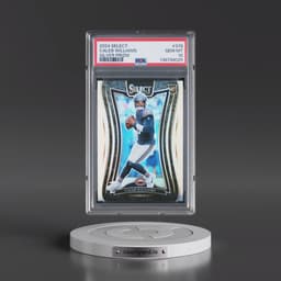 2024 Panini Select #378 Caleb Williams - Silver Prizm (PSA 10 GEM MINT)