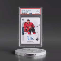 2020 SP Authentic #217 Tim Stutzle - Autograph (PSA 8 NM-MT)