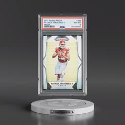 2017 Panini Prizm #269 Patrick Mahomes II - Prizm (PSA 8 NM-MT)
