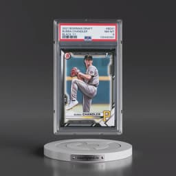 2021 Bowman Draft #BD41 Bubba Chandler - Black 1/1 (PSA 8 NM-MT)