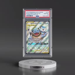 2019 Pokémon Sun & Moon Cosmic Eclipse #215 Blastoise & Piplup GX - Holo Full Art (PSA 10 GEM MINT)