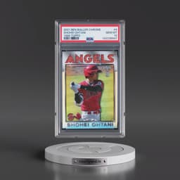 2021 Topps Chrome Ben Baller 1986 Topps #9 Shohei Ohtani (PSA 10 GEM MINT)