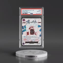 2025 One Piece OP11-A Fist of Divine Speed #080 Gear Two - Alternate Art (PSA 10 GEM MINT)