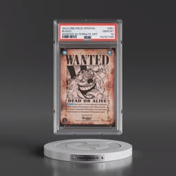 2024 One Piece OP09-Emperors in the New World #051 Buggy - Wanted Alternate Art (PSA 10 GEM MINT)