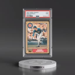 1987 Topps Traded Tiffany #70T Greg Maddux (PSA 9 MINT)