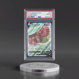 2021 Pokémon Sword & Shield Fusion Strike #257 Greedent V - Holo Full Art (PSA 10 GEM MINT)