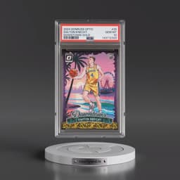 2024 Panini Donruss Optic Downtown #25 Dalton Knecht - Gold (PSA 10 GEM MINT)