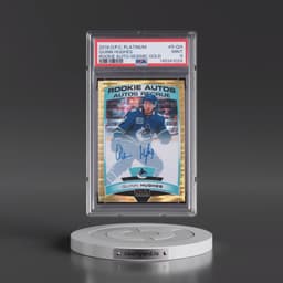 2019 O-Pee-Chee Platinum Rookie Autos #R-QH Quinn Hughes - Seismic Gold (PSA 9 MINT)