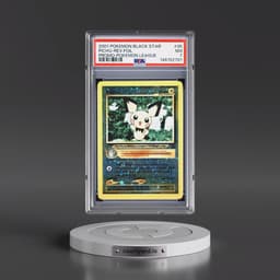 2001 Pokémon Promo Black Star #35 Pichu - Reverse Foil Pokemon League (PSA 7 NM)