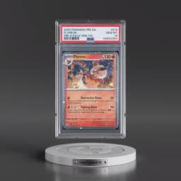 2025 Pokémon Pre EN-Prismatic Evolutions #013 Flareon - Prismatic Evolutions 8-Pack Mini Tin (PSA 10 GEM MINT)