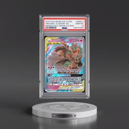 2019 Pokémon SM Black Star Promo #SM217 Trevenant & Dusknoir GX - Holo Pale Moon-GX Box (PSA 10 GEM MINT)