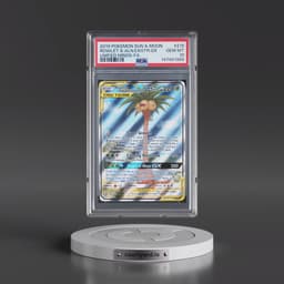 2019 Pokémon Sun & Moon Unified Minds #215 Rowlet & Alolan Exeggutor GX - Holo Full Art (PSA 10 GEM MINT)