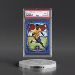 2024 Panini Prizm Conmebol Copa America #24 Endrick - Blue Prizm (PSA 10 GEM MINT)