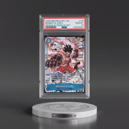 2025 One Piece OP11-A Fist of Divine Speed #118 Monkey D. Luffy - Manga Alternate Art (PSA 10 GEM MINT)