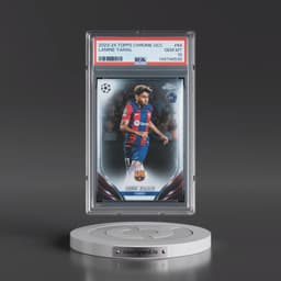 2023-24 Topps Chrome UEFA Club Competitions #64 Lamine Yamal (PSA 10 GEM MINT)