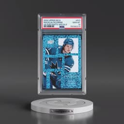 2024 Upper Deck UD Portraits #P37 Macklin Celebrini - Speckle (PSA 10 GEM MINT)