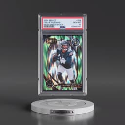 2024 Panini Select #216 Caleb Williams - Neon Green Shock (PSA 10 GEM MINT)