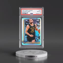 2025 Topps Chrome #201 Stephen Curry - Refractor (PSA 10 GEM MINT)