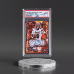 2025 Bowman University Chrome Sapphire Bowman Chrome Prospect Autographs #LNS Lanorris Sellers - Orange (PSA 10 GEM MINT)