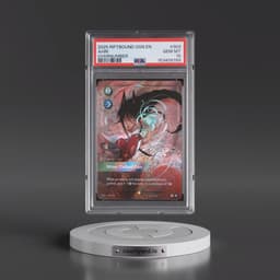 2025 Riftbound: League of Legends Ogn-Origins #303 Ahri - Nine-Tailed Fox - Overnumber (PSA 10 GEM MINT)