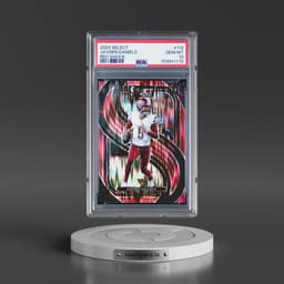2024 Panini Select #112 Jayden Daniels - Red Shock (PSA 10 GEM MINT)