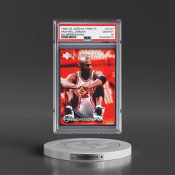 1996 Upper Deck Jordan Tribute #MJ37 Michael Jordan - MJ Impressions (PSA 10 GEM MINT)
