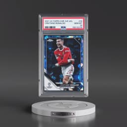 2021-2022 Topps Chrome Sapphire Edition UEFA Champions League #10 Cristiano Ronaldo (PSA 10 GEM MINT)
