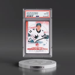 2024 Upper Deck SP Authentic #184 Macklin Celebrini - Limited Red (PSA 10 GEM MINT)
