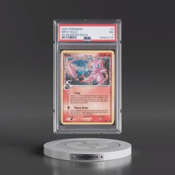 2007 Pokémon Pop Series 5 #3 Mew - Holo Inverted Back (PSA 7 NM)