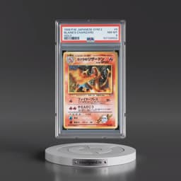 1999 Pokémon Gym 2 #6 Blaine's Charizard - Holo (PSA 8 NM-MT)