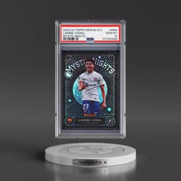 2023-24 Topps Merlin UEFA Club Competitions Mystic Nights #MN8 Lamine Yamal (PSA 10 GEM MINT)