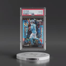 2025 Panini Prizm Fireworks #1 Cam Ward - Blue Ice (PSA 10 GEM MINT)