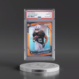 2025 Panini Prizm #315 Ashton Jeanty - Orange Prizm (PSA 10 GEM MINT)