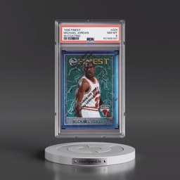 1995 Finest #229 Michael Jordan - w/Coating (PSA 8 NM-MT)