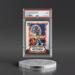 2025 Panini Donruss Optic Uptown #16 Omarion Hampton (PSA 9 MINT)
