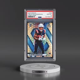 2025 Panini Mosaic #325 Treveyon Henderson - Honeycomb (PSA 10 GEM MINT)