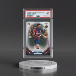 2023-24 Topps Chrome UEFA Club Competitions #64 Lamine Yamal - Refractor (PSA 9 MINT)