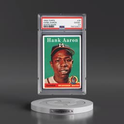 1958 Topps #30 Hank Aaron - White Name (PSA 2.5 GOOD+)
