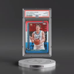 2025 Topps Chrome #254 Kon Knueppel - Red White and Blue Refractor (PSA 10 GEM MINT)