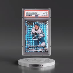 2024 Upper Deck O-Pee-Chee Platinum Showmanship #S8 Macklin Celebrini - Mosaic (PSA 10 GEM MINT)