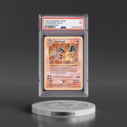 1999 Pokémon Game #4 Charizard - Holo Shadowless (PSA 1 PR)
