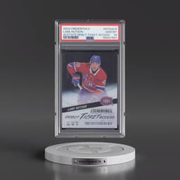 2024 Upper Deck Credentials Acetate Debut Ticket Access #DTAALH Lane Hutson (PSA 10 GEM MINT)