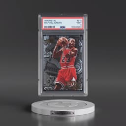 1995 Metal #212 Michael Jordan (PSA 9 MINT)