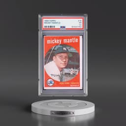 1959 Topps #10 Mickey Mantle (PSA 1.5 FR)