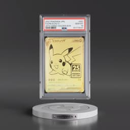 2021 Pokémon Asia 25th Anniversary Promo #001 Pikachu V - Holo Full Art Golden Box (PSA 10 GEM MINT)