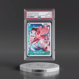 2026 One Piece Promos #005 Monkey D. Luffy - Red Bull Double Don!! Store Qualifier-Participation (PSA 10 GEM MINT)