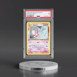 2001 Pokémon Neo Discovery #1 Espeon - 1st Edition Holo (PSA 7 NM)